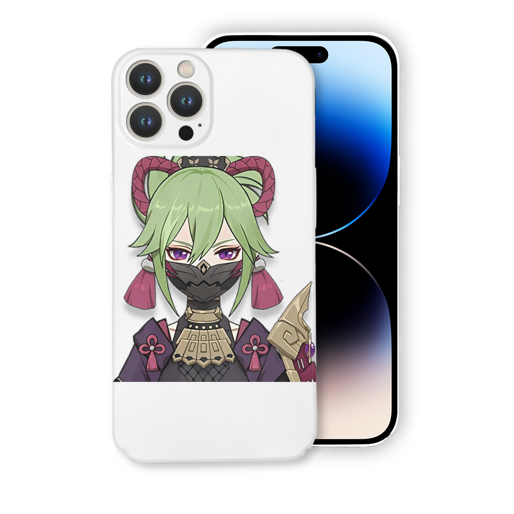 げんし神  久岐忍 くき しのぶ genshin Kuki Shinobu 【iPhone 14シリーズ対応】ハードケース